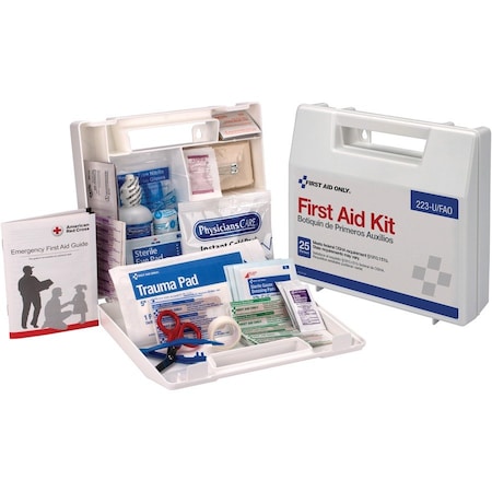 First Aid Only Bulk First Aid Kit, 107 Piece, White FAO223UFAO